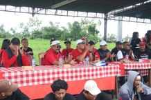 Bupati Sanjaya Apresiasi Kreativitas Pemuda ST Stiti Winangun Desa Belumbang, Kerambitan Bupati Sanjaya
