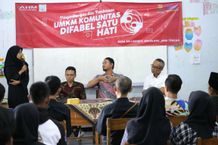 AHM Gandeng Puluhan Komunitas Difabel Perkuat Ekonomi Daerah AHM UMKM