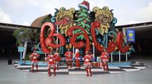 Joyful Christmas and New Year, Suka Cita Natal di Bandara I Gusti Ngurah Rai Nataru Bandara