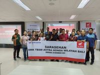 Astra Motor Bali Kembali Gelar Sarasehan Bersama SMK Mitra Binaan AHM SMK