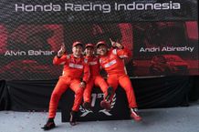 Torehan Gelar Juara Perdana Andri Abirezky Lengkapi Treble Winners Tim Honda Racing Indonesia di Kejurnas ISSOM 2024 Winner