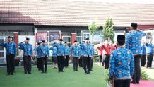 Gelorakan Semangat Bela Negara, Lapas Tabanan Gelar Upacara Gelorakan Semangat Bela Negara