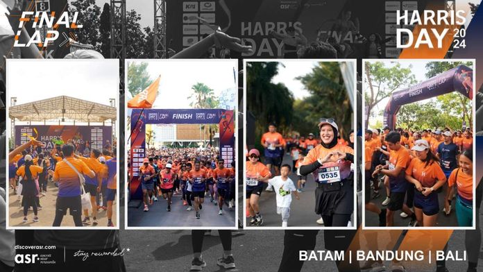 HARRIS _baliportalnews Final Lap Run