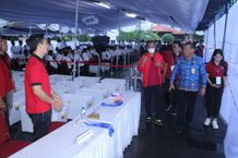 Sekda Denpasar Alit Wiradana Tinjau Langsung Hari Terakhir Seleksi Kompetensi PPPK Kota Denpasar Tahun 2024 Seleksi Kompetensi PPPK