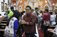 Wawali Arya Wibawa Gandeng Forkopimda dan FKUB Pantau Perayaan Natal di Kota Denpasar Perayaan Hari Natal