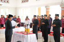 Lantik Jajaran Direksi Perumda Swatantra, Pj Lihadnyana Dorong Peningkatan Integritas dan Kredibilitas Lantik