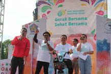 Hadiri Peringatan HKN, Sekda Dewa Indra Ingatkan Pentingnya Upaya Promotif dan Preventif Peringatan HKN