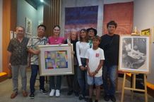 Pameran Seni Rupa “Double Flame” Ungkap Kisah Artistik Keluarga Uut Bambang Sugeng Double Flame