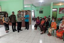 Kepedulian Sosial Sekretariat DPRD Bali, Donasi untuk Panti Werdha Sekretariat DPRD Bali