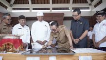 Pengerjaan Fisik Renovasi Rampung, Wali Kota Jaya Negara Resmikan Balai Banjar Lumintang Peresmian