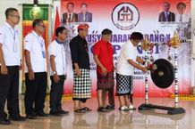 Buka Muscab X Gapensi Tabanan, Bupati Sanjaya Ajak Semua Pihak Bersinergi Membangun Daerah Gapensi