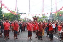 Wali Kota Jaya Negara Hadiri Semarak Ritual Imlek Inkulturasi Budaya Tahun 2025 Imlek