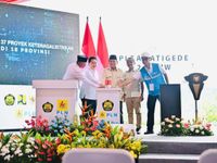 Presiden Prabowo Resmikan Proyek Strategis Ketenagalistrikan Terbesar di Dunia Peresmian
