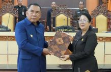 Penjelasan Akhir Bupati Jembrana pada Rapat Paripurna DPRD Jembrana, Tetapkan Tiga Ranperda Jadi Perda Tetapkan Ranperda Jadi Perda