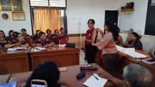 Tingkatkan Kompetensi, Kelurahan Dangin Puri Gelar Pembinaan Penyegaran Kader Posyandu Pembinaan Penyegaran Kader Posyandu