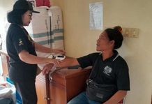 Dinas Kesehatan Denpasar Kembali Cek Kesehatan Korban Selamat Tanah Longsor di Desa Ubung Kaja pengecekan kesehatan