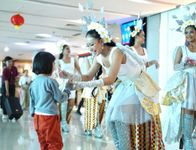 Parade Balinese Cupid Hingga Pembagian Cokelat, Cara Bandara I Gusti Ngurah Rai Meriahkan Valentine Bandara Valentine