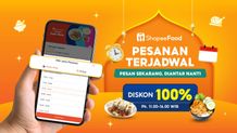 Sahur dan Buka Puasa dengan ShopeeFood Lebih Mudah, Ada Diskon Kuliner Ramadan dan Fitur Pesanan Terjadwal Fitur Pesanan Terjadwal