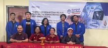 Tim Dosen dan Mahasiswa ITB STIKOM Bali Berikan Literasi Digital di Desa Nyitdah STIKOM Bali - Nyitdah