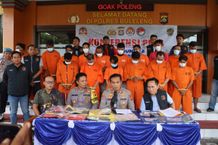 17 Orang Dibekuk, Polres Buleleng Siap Puputan Berantas Peredaran Narkoba operasi antik agung tahun 2025