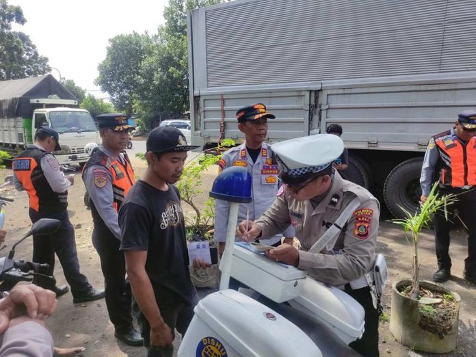 Sidak Lalu Lintas