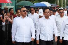 Jaya Negara-Arya Wibawa Akan Dilantik Kembali Jadi Wali Kota dan Wakil Wali Kota Denpasar Gladi Pelantikan