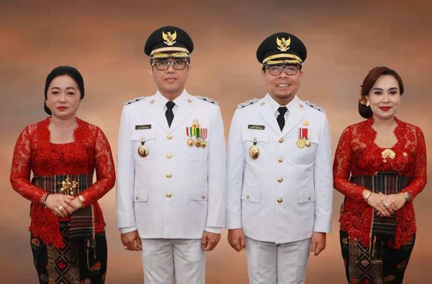 Pelantikan Jaya Negara dan Arya Wibawa