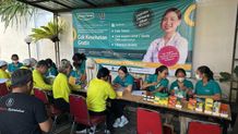 Kecamatan Denpasar Utara Gelar Beragam Kegiatan Serangkaian HUT Ke-237 Kota Denpasar, Dari Jalan Sehat, Penebaran Ikan Hingga Donor Darah Pemeriksaan Kesehatan Gratis