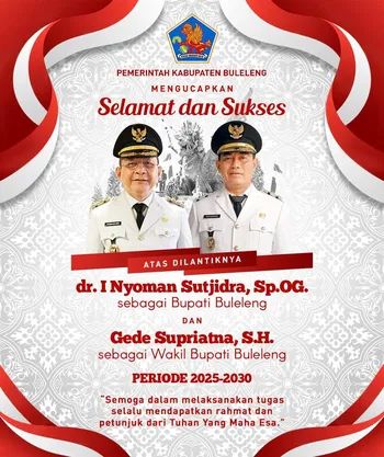 Iklan_Ucapan Selamat Bupati Buleleng Ucapan Selamat Bupati Buleleng