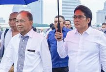 Keakraban Gubernur Wayan Koster dan Kepala Daerah Terpilih Se-Bali Jelang Pelantikan di Istana Negara Gubernur Wayan Koster