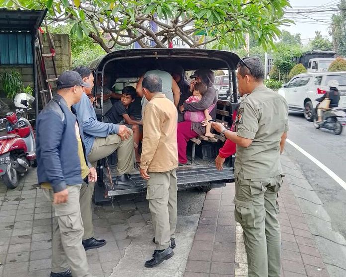Satpol PP _baliportalnews Satpol PP