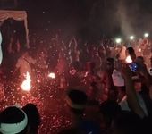 Ribuan Penonton Saksikan Tradisi Sakral Siat Api di Desa Adat Duda Siat Api