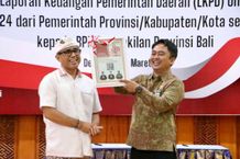 BPK RI Perwakilan Bali Apresiasi Pemkot Denpasar, Gunakan Digital Q-Barcode Pertama dalam Penyerahan Laporan Keuangan Unaudited 2024 _ BPK RI