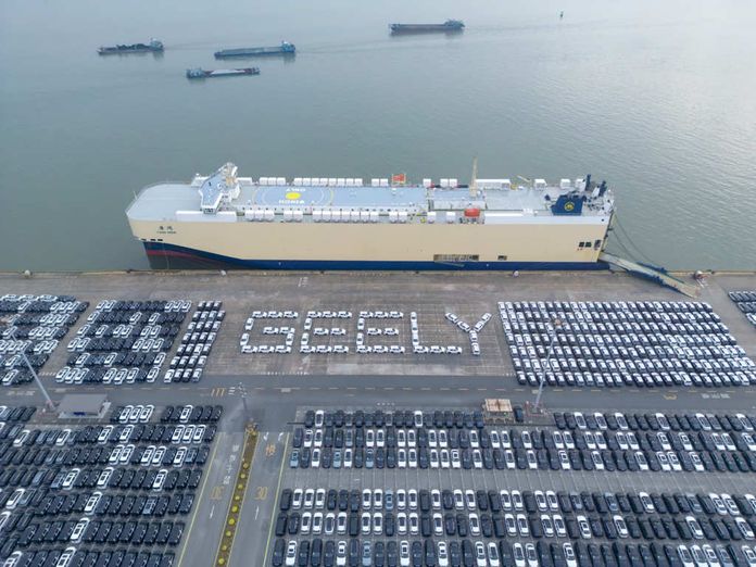 Geely EX5 Shipment