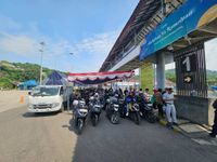 Jelang Nyepi, Lonjakan Pemudik Mulai Terlihat di Pelabuhan Padangbai Mudik