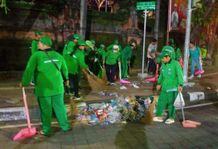 DLHK Denpasar Terjunkan 1.200 Petugas Bersihkan Sampah Usai Pengarakan Ogoh-ogoh, Volume Meningkat Hingga 100 Ton Pasukan Hijau Pemkot