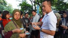 1.000 Paket Sembako Habis Terjual di Acara PLN Terang Berkah Ramadhan Sembako