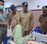 Sidak di RSUD Karangasem, Bupati Gus Par Minta Petugas Medis Prioritaskan Waktu di Rumah Sakit Sidak RS karangasem