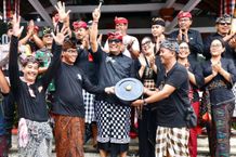 Tawur Agung Kesanga dan Parade Ogoh-Ogoh Iringi Perayaan Nyepi Caka 1947 di Tabanan Tawung Agung Tabanan