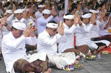 Rangkaian Nyepi Caka 1947, Pemkot Denpasar Gelar Tawur Agung Tilem Kesanga di Kawasan Catus Pata Patung Catur Muka Tawur Agung
