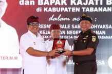 Bupati Sanjaya Dukung Peresmian Bale Sabha Adhyaksa di 133 Desa Tabanan untuk Wujudkan Desa Harmonis dan Berkeadilan Bale Sabha Adhyaksa