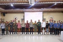Wawali Arya Wibawa Hadiri Rakor Pengamanan Hari Suci Nyepi Caka 1947 Polresta Denpasar Rakor Pengamanan