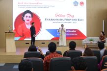 Putri Koster Ajak Mahasiswa Teknik Berkontribusi dalam Pembangunan Pusat Kebudayaan Bali Putri Koster