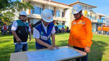 Gelar Apel Kesiapan Mitra Kerja Konstruksi, PLN Fokus pada Peningkatan Layanan Pelanggan Apel PLN