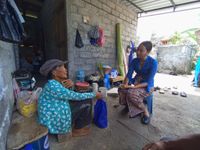 PAN Bagi-bagi Daging Babi di Karangasem Daging Babi