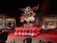 Ribuan Wisatawan Meriahkan Festival Ogoh-Ogoh 2025 di GWK Cultural Park Festival Ogoh-ogoh