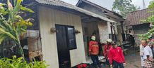Korsleting Listrik, Dapur Warga di Rendang Hangus Terbakar Kebakaran