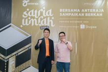Anteraja Gandeng Shopee di Program SATRIA Umrah, Siap Berangkatkan Kurir Terbaik Ibadah ke Tanah Suci Umrah