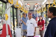 Bus Listrik Tridatu Ramah Lingkungan Bertarif Murah Segera Operasi, Gubernur Koster: Hemat dan Bebas Polusi Bus Listrik Tridatu