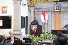 Bupati Tabanan Hadiri Rapat Paripurna Ke-9 Bahas RPJMD Semesta Berencana 2025–2029 Rapat Paripurna